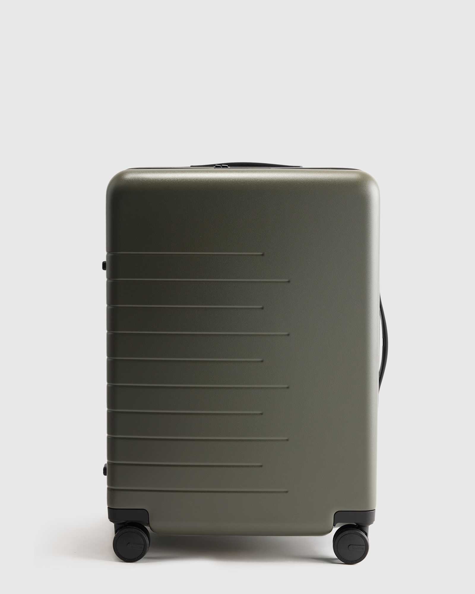 olive Expandable Medium Check-In Suitcase