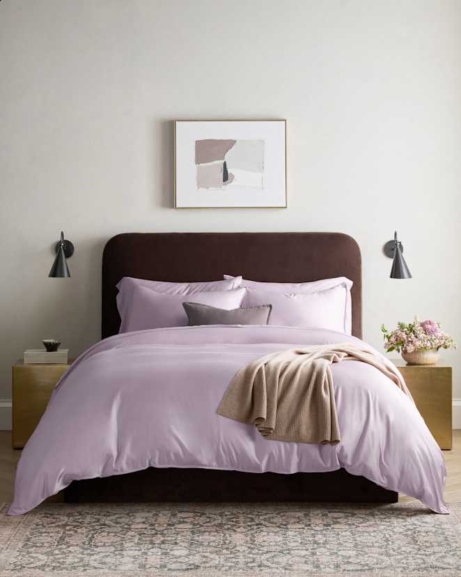 Orchid Bamboo Duvet Cover Set
