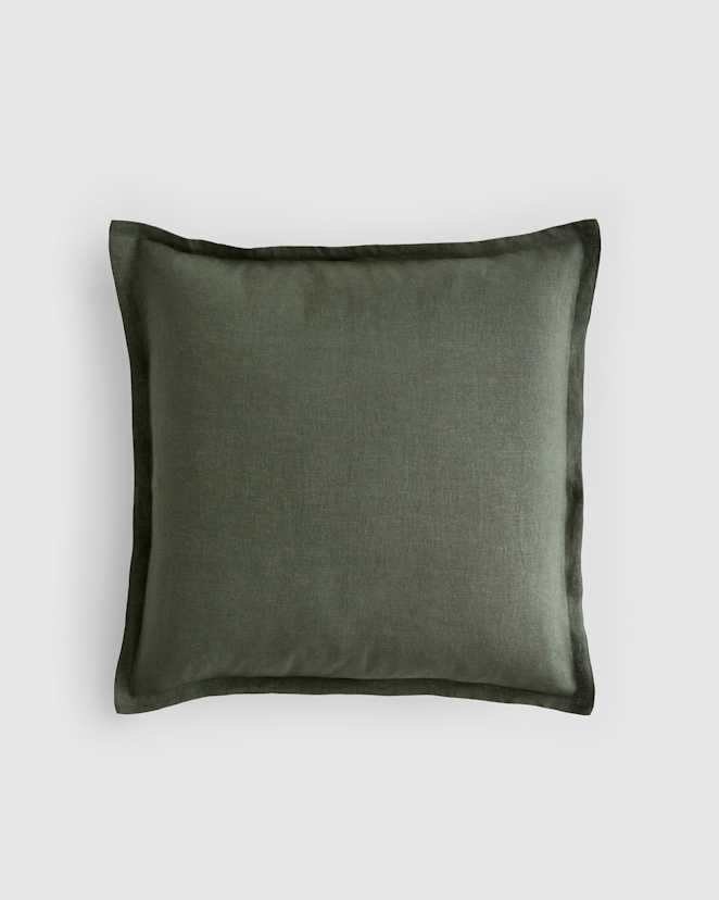 Pine European Linen Euro Sham