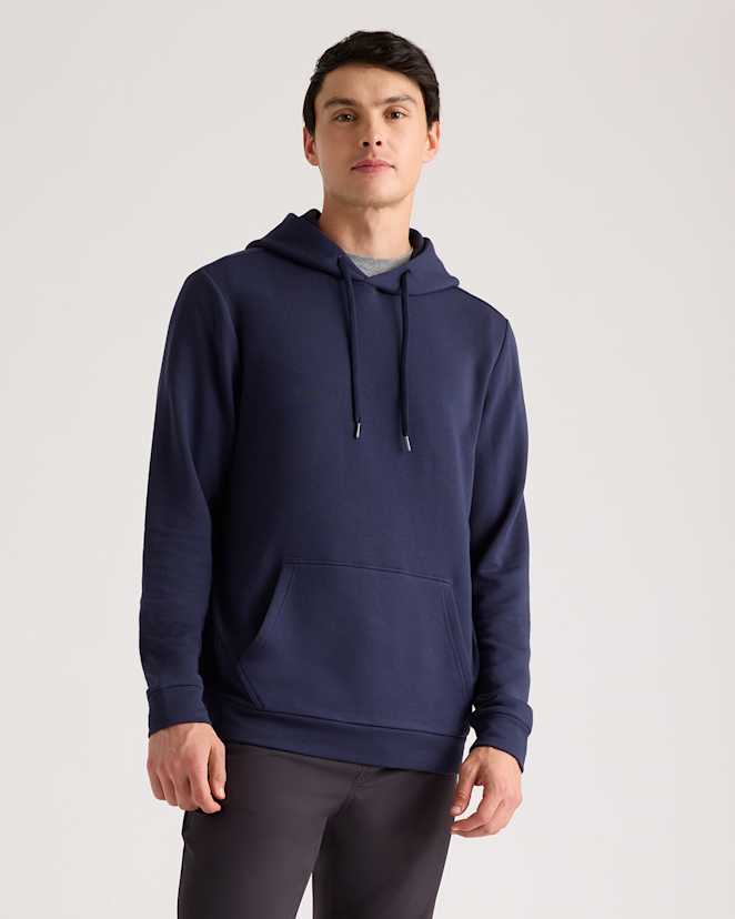 Navy Supersoft Fleece Pullover Hoodie