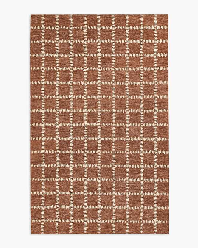 Rust Hollis Hand-Tufted Wool Rug