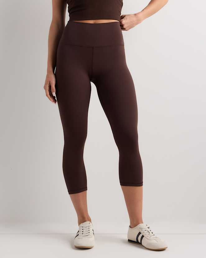 Espresso Ultra-Form High-Rise Capri