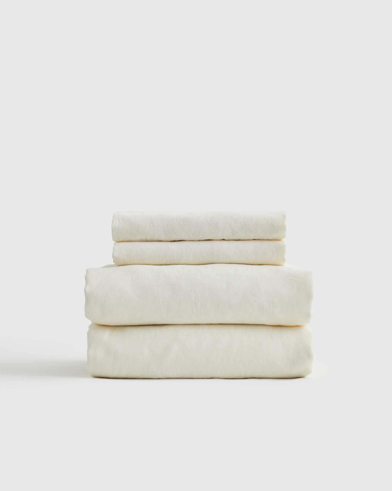 U-Bedd 49 171449 (1) Ivory Organic Brushed Cotton Sheet Set