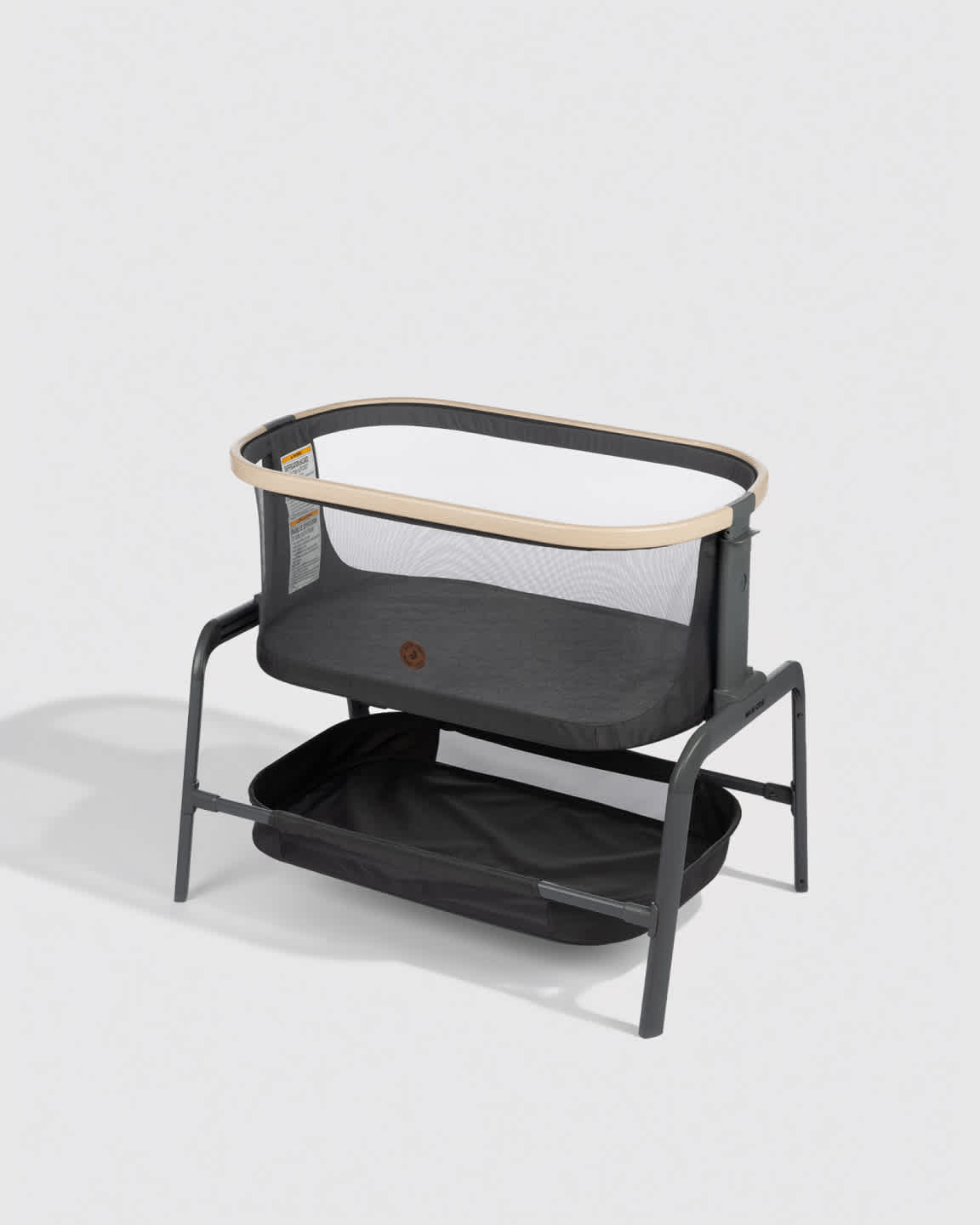 Classic Graphite Iora Bedside Bassinet by Maxi-Cosi