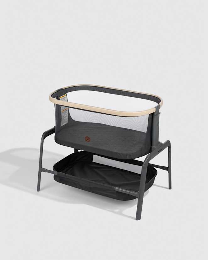 Classic Graphite Iora Bedside Bassinet by Maxi-Cosi