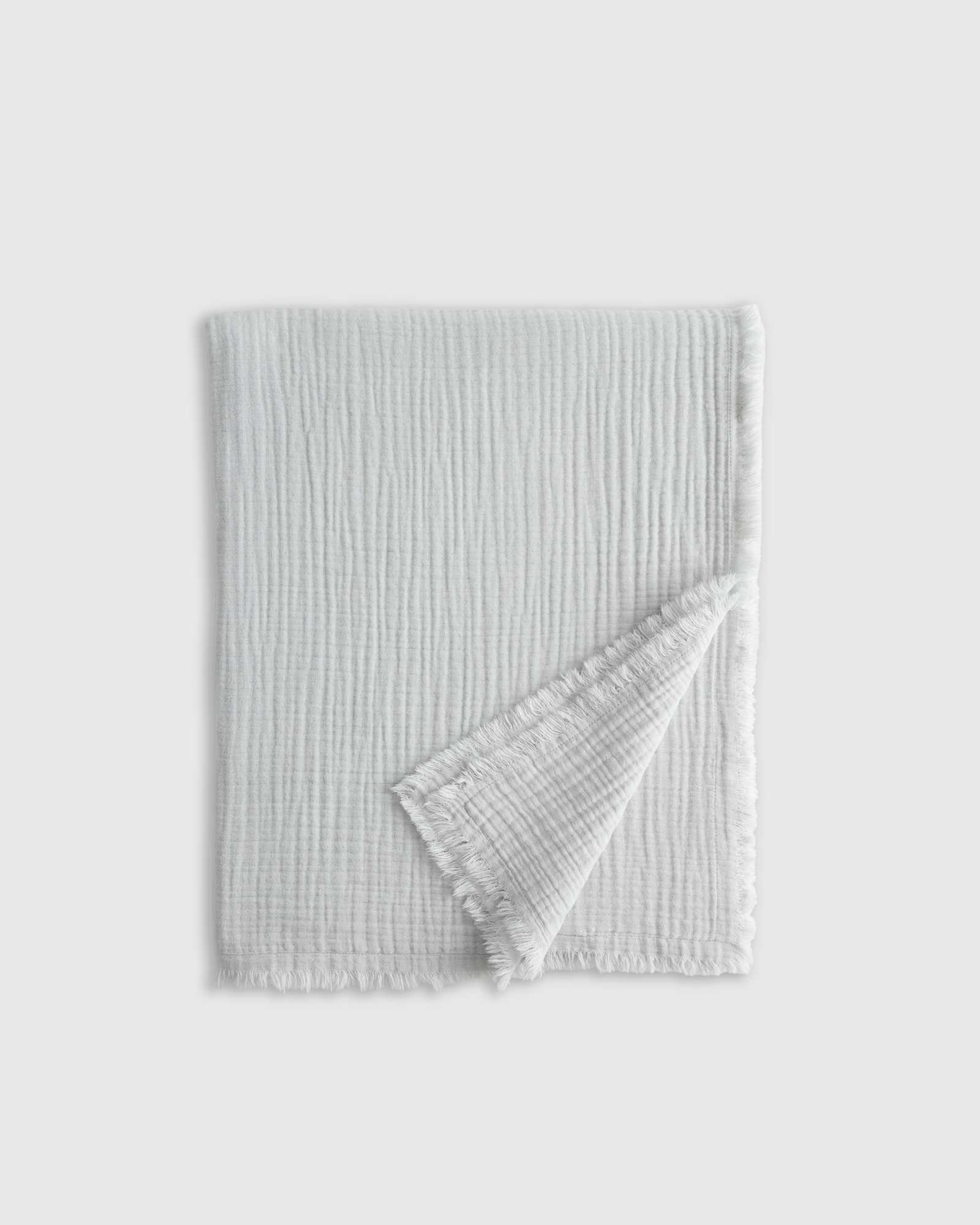 mist Organic Airy Gauze Throw