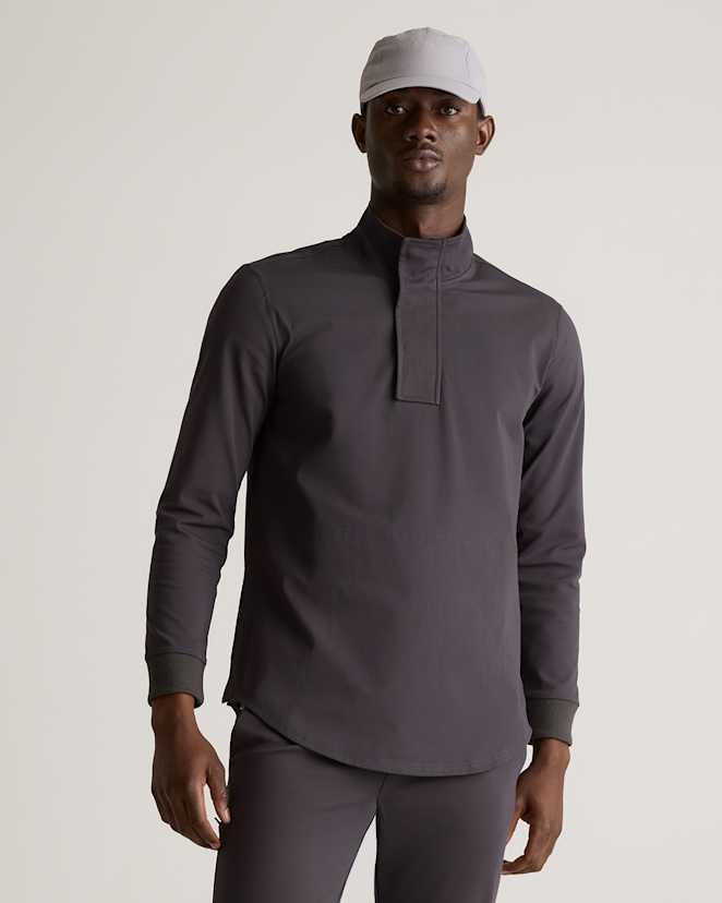 Dark Coal On Par Half-Zip Pullover