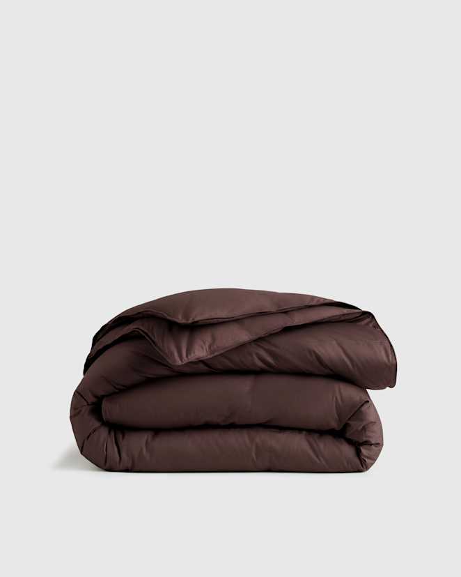 Espresso Premium Sateen Down Alternative Comforter