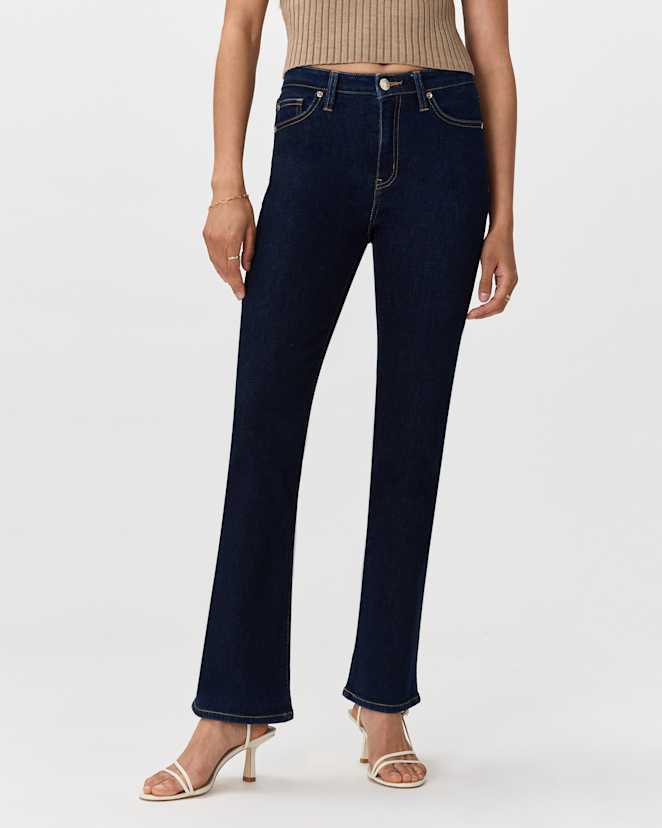 Deep Rinse Bella Stretch Kick Flare Jeans