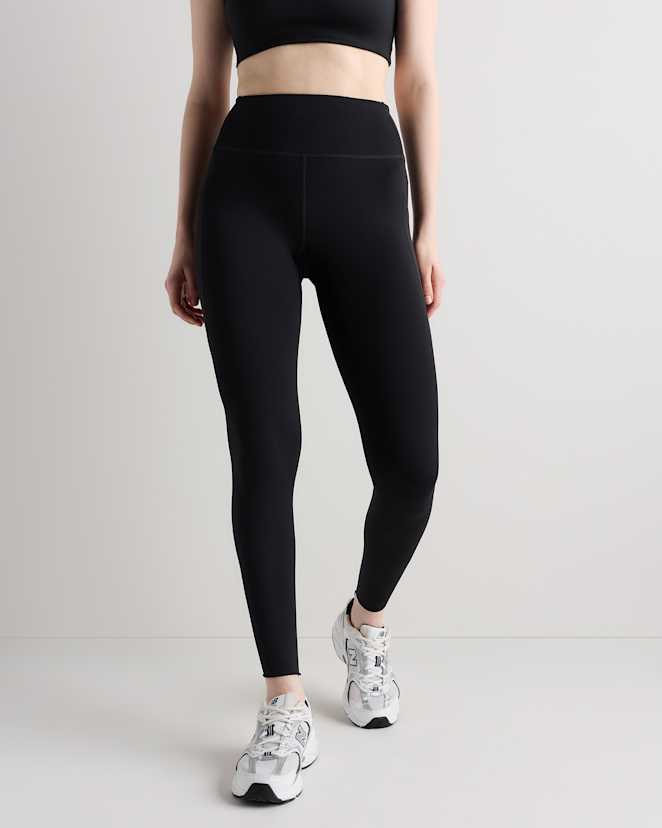 Black High-Rise Utility Running Tight