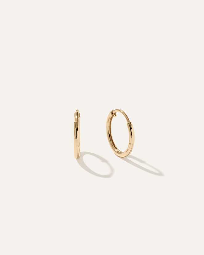 Yellow Gold 14K Gold Classic Hoops