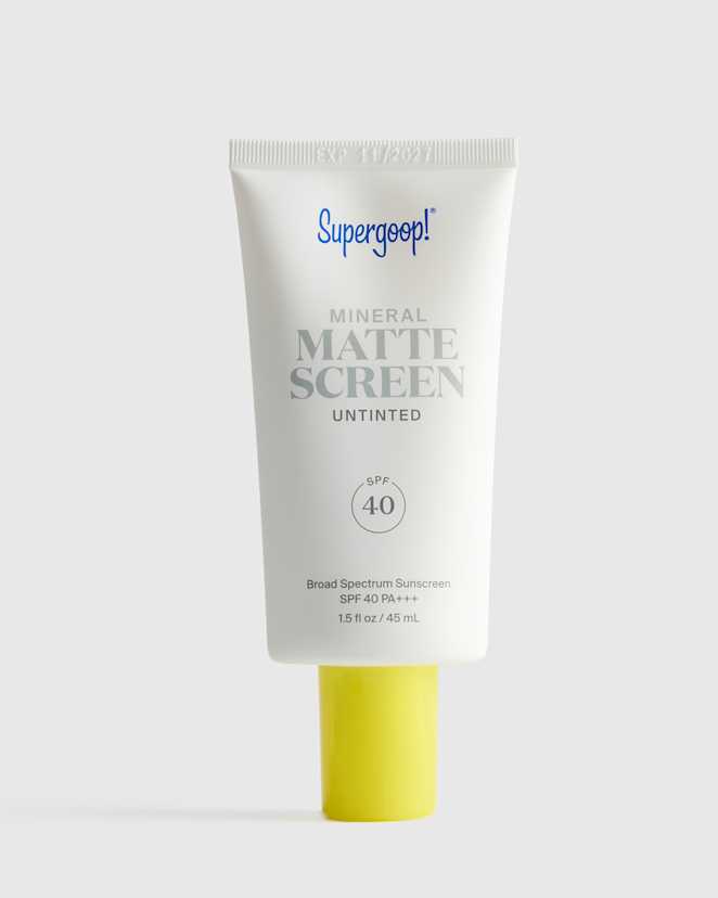 Untinted Mineral Mattescreen SPF 40 1.5 oz by Supergoop!
