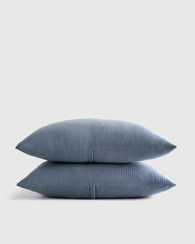 Mineral Organic Airy Gauze Sham Set