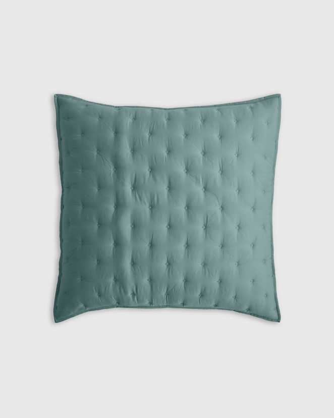 Ocean Bamboo Dream Quilted Euro Sham