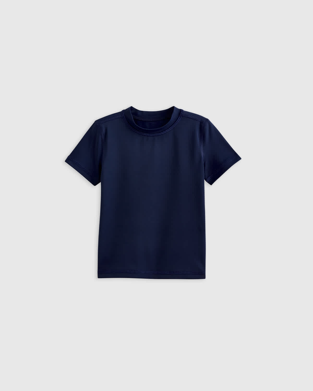 nautical-navy Short Sleeve Rash Guard Top