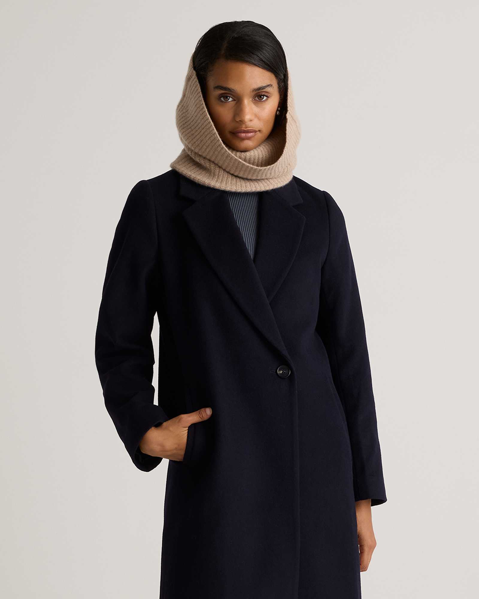 oatmeal Mongolian Cashmere Snood