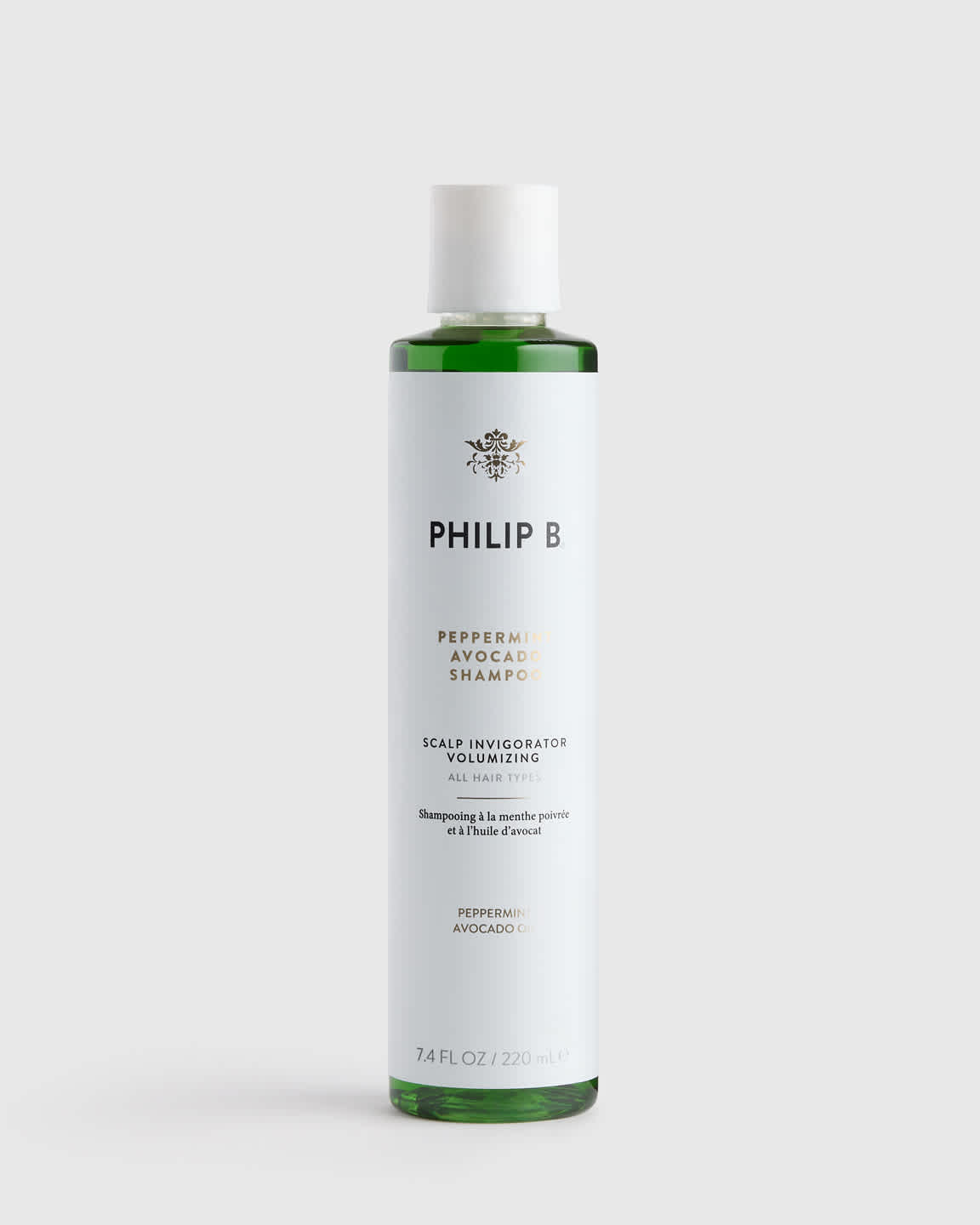 no-color Peppermint Avocado Shampoo 7.4 oz by Philip B. Botanicals