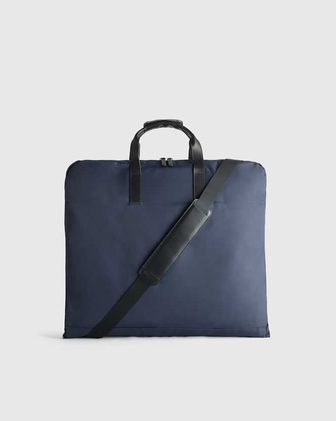 Navy Voyage Nylon Garment Bag