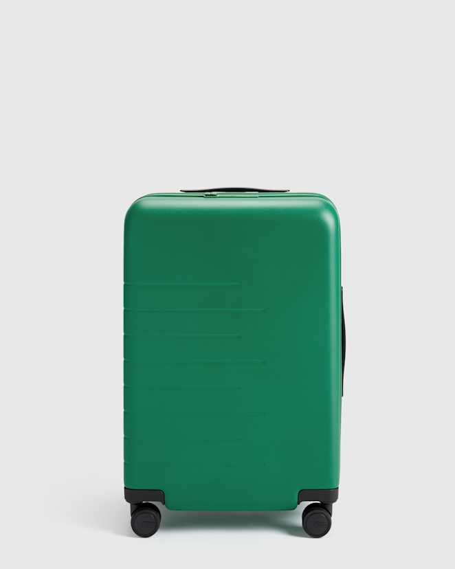 Emerald Jungle Expandable Carry-On Suitcase