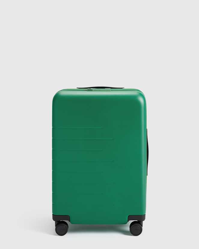 Emerald Jungle Expandable Carry-On Suitcase
