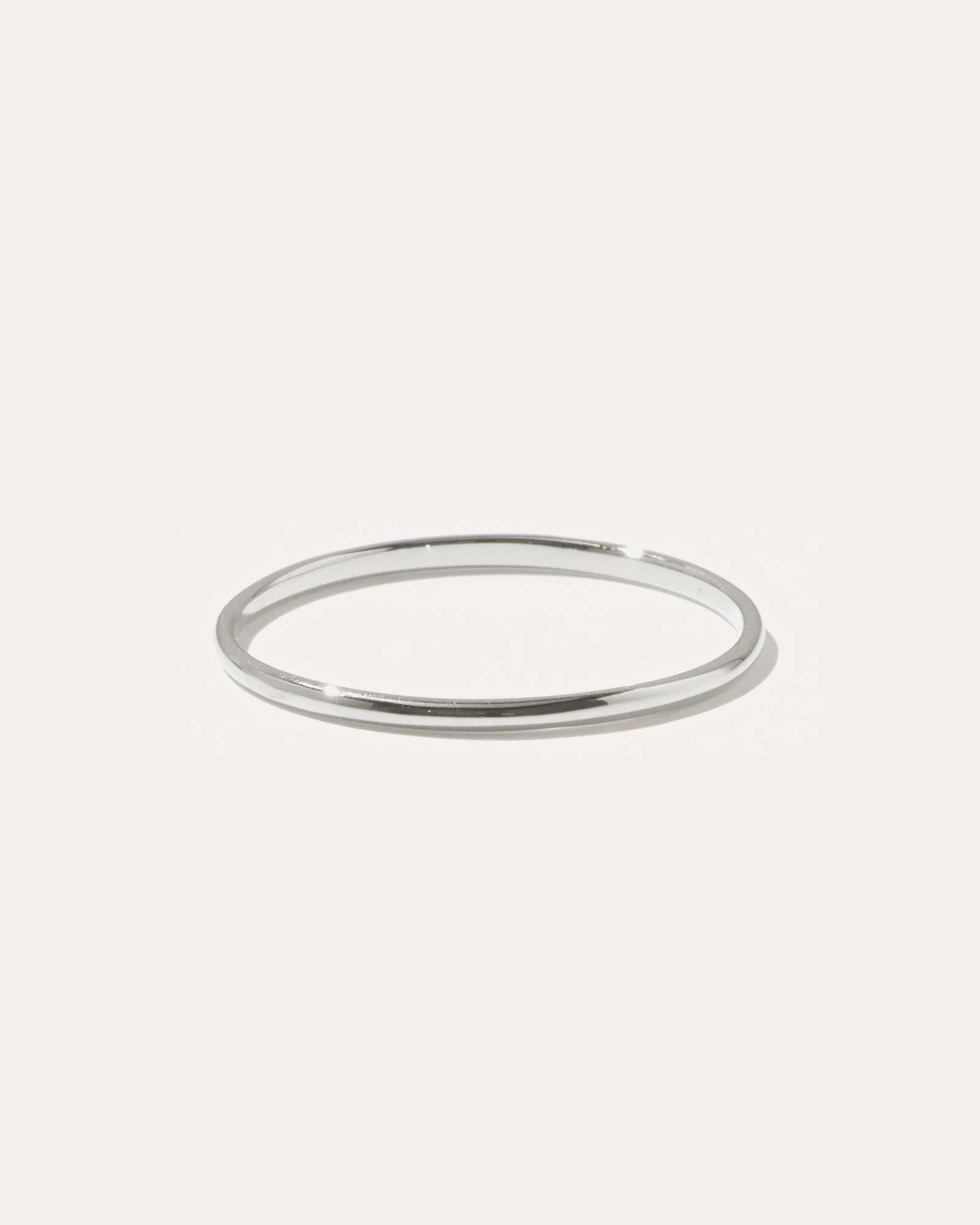 white-gold 14K Gold Stacker Ring