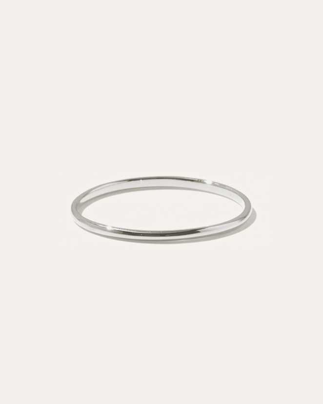 White Gold 14K Gold Stacker Ring