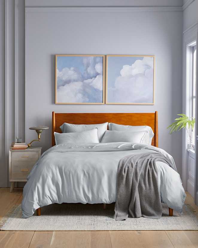 Mist Bamboo Duvet Cover Set