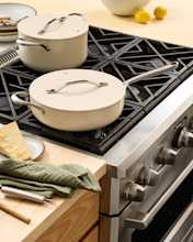 Ceramic Nonstick Saute Pan with Lid