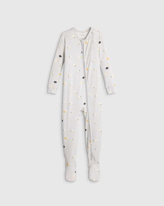Little Sheep Bamboo Footie Pajama