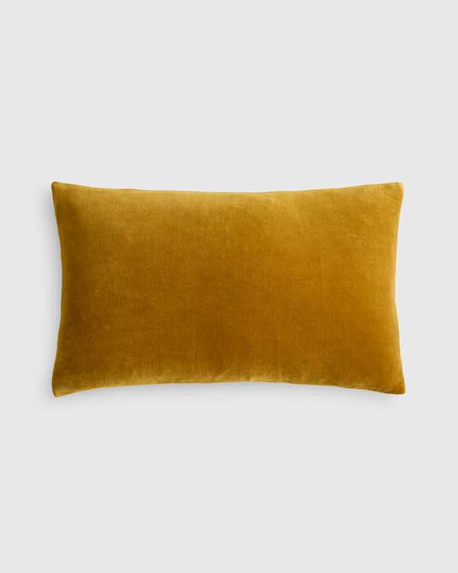 Marigold Classic Cotton Velvet Pillow Cover