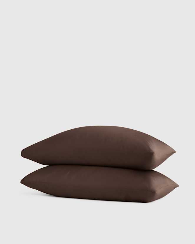 Espresso Bamboo Pillowcase Set