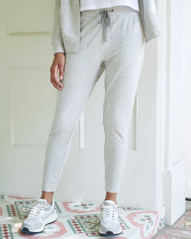 Heather Grey SuperSoft Fleece Joggers