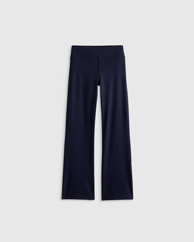 Deep Navy Girls Ultra-Form High Rise Flare Pant