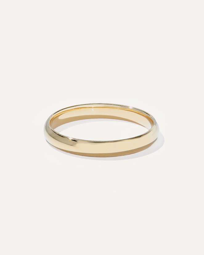 Yellow Gold Low Dome Band