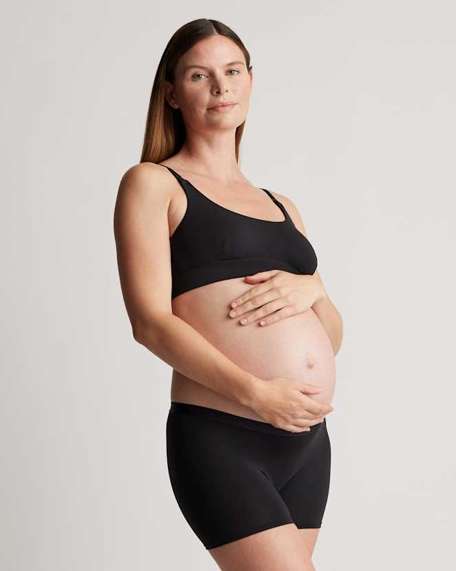 Black Micromodal Nursing Bra (2-pack)