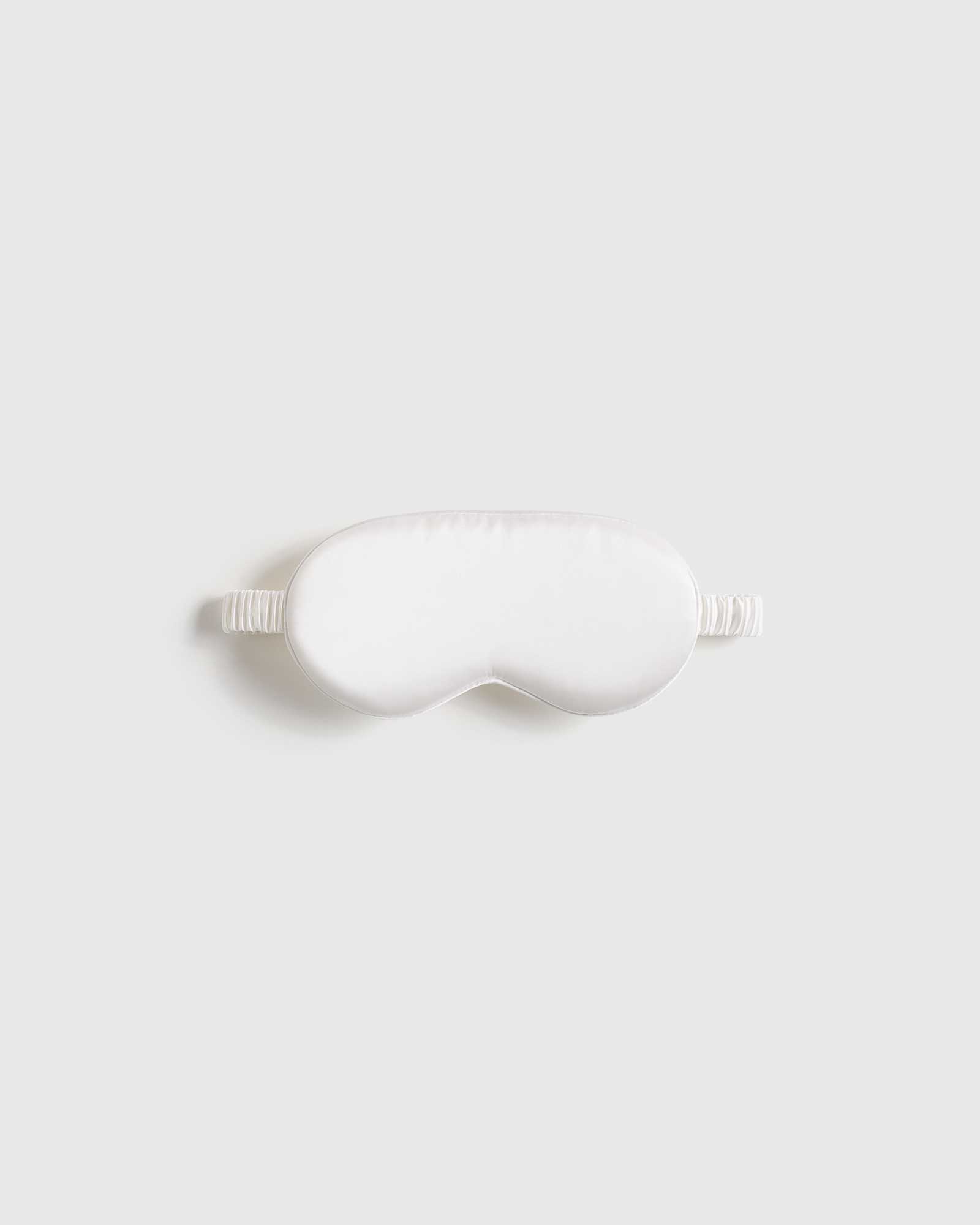 white Mulberry Silk Beauty Sleep Mask