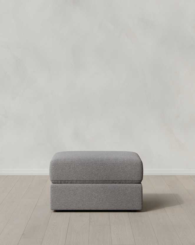 Ash Ashford Deep Seat Ottoman in Performance Basketweave
