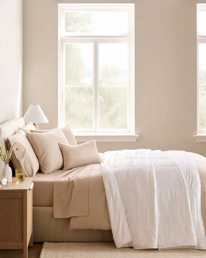 White Bamboo Comforter