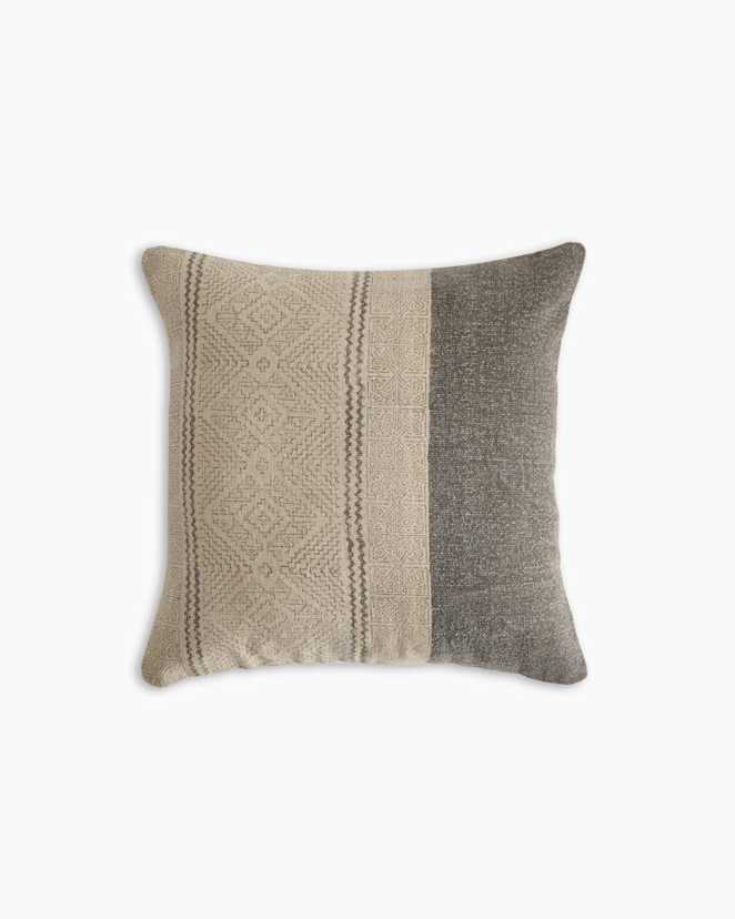 Grey Dakota Pillow Cover