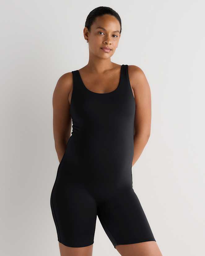 Bold Black Combinaison de maternité extensible et lisse