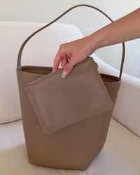 Penelope Small Shoulder Bag - PDP Video Thumbnail (Warm Taupe, 4x5)