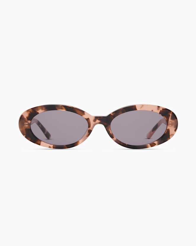 Tan Tortoise with Grey Lens Bali Polarized Acetate Sunglasses