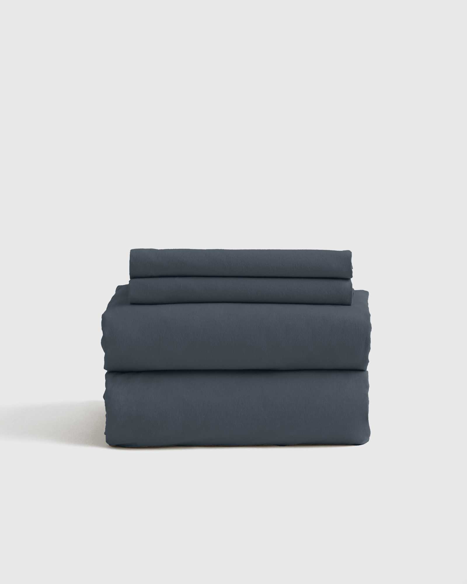 nightfall Organic Brushed Cotton Sheet Set