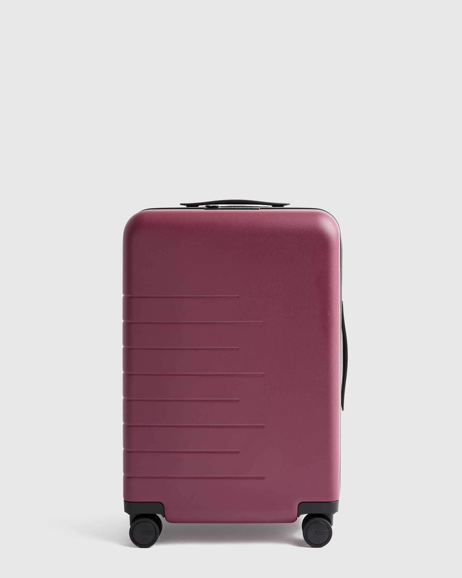 wine Expandable Carry-On Suitcase