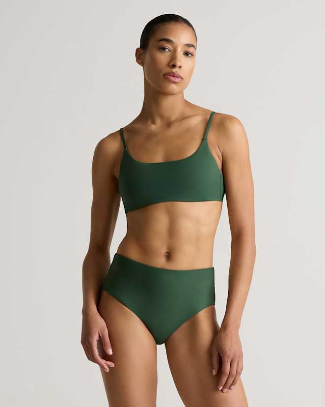 Palm Italian Scoop Neck Bikini Top