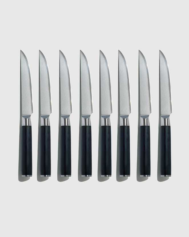 Stainless Steel Essential Japanese Damascus Steel Steak Knife Set