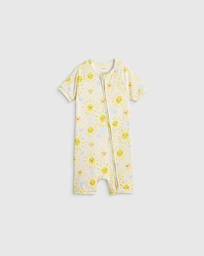 Sunshine Bamboo Shortie Onesie Pajama