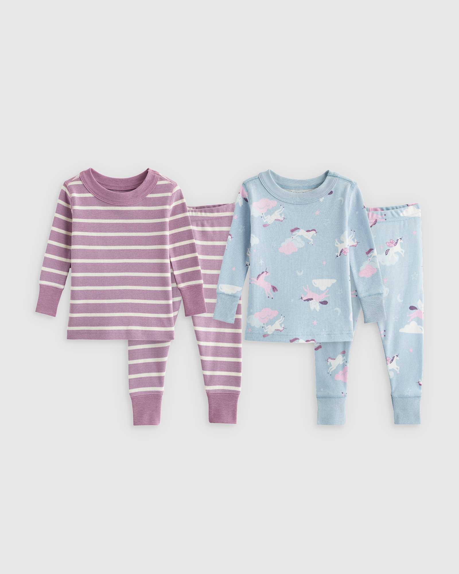 celestial-unicorns 100% Organic Cotton Tight Fit Sleep 2-Pack