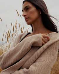 FallTentpole CashmereBoxyCardi Thumb