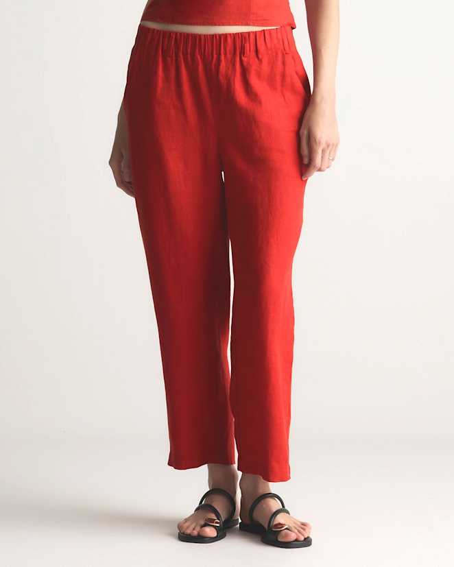 Chile 100% European Linen Pants